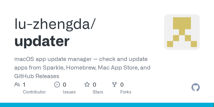 Show HN: Updater – one command for macOS app updates