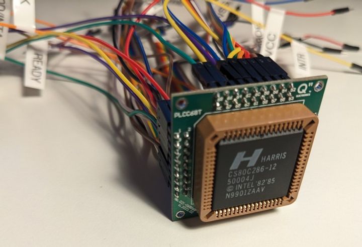 Computer-generated dream world: Virtual reality for a 286 processor