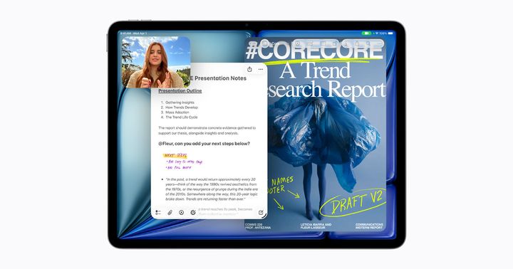 New iPad Air, powered by M4