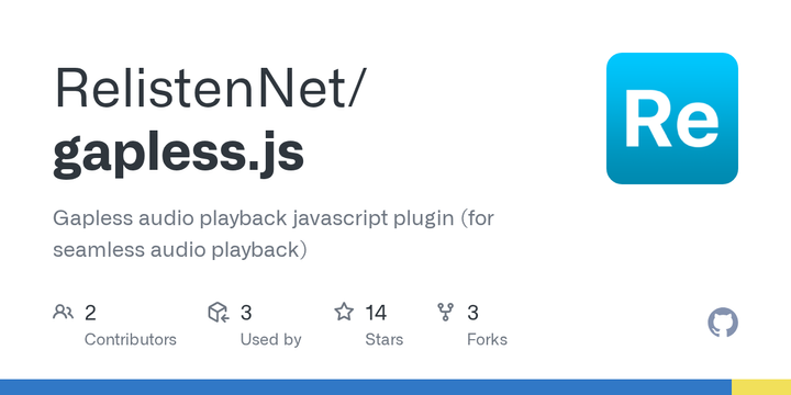 Show HN: Gapless.js – gapless web audio playback