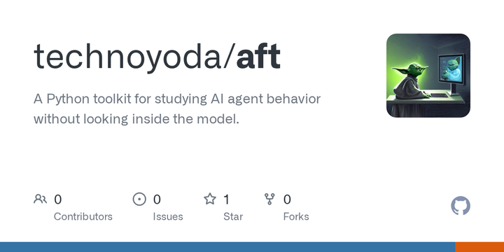 Show HN: Aft, a Python toolkit to study agent behavior