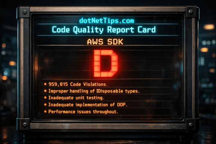 The AWS SDK for .NET: A Code Quality Wake-Up Call