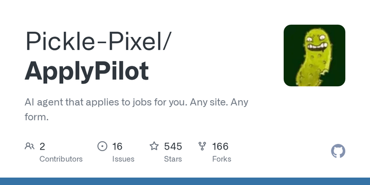 Show HN: ApplyPilot – AI Agent that applies to jobs for you