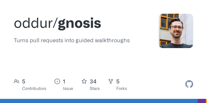 Show HN: Gnosis – Turns pull requests into guided walkthroughs