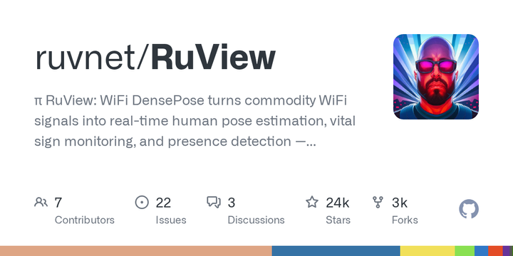 RuView – WiFi DensePose: See Through Walls with WiFi