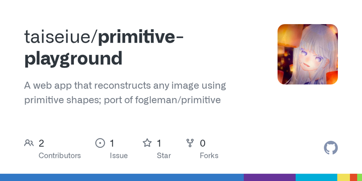 Show HN: Reconstruct any image using primitive shapes, runs in-browser via WASM
