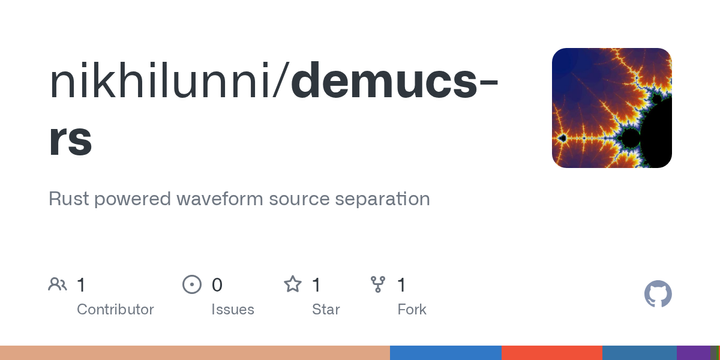Show HN: Demucs music stem separator rewritten in Rust – runs in the browser