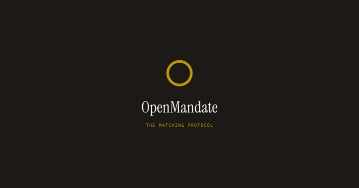 Show HN: OpenMandate – Declare what you need, get matched