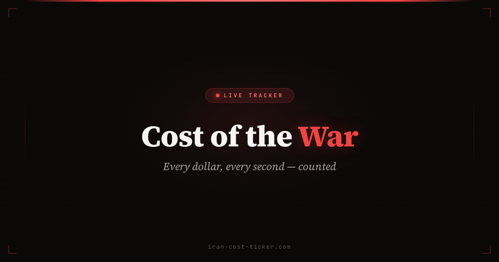 Iran War Cost Tracker