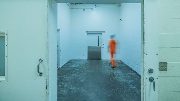 A man who broke into jail