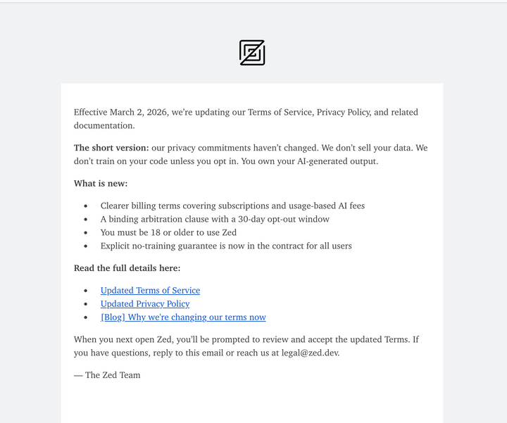 You can't use a code editor when you're under 18 now?