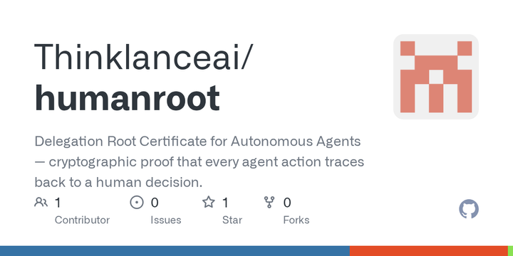 Show HN: HumanRoot – Signed proof of human authorization for AI agents