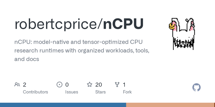 A CPU that runs entirely on GPU