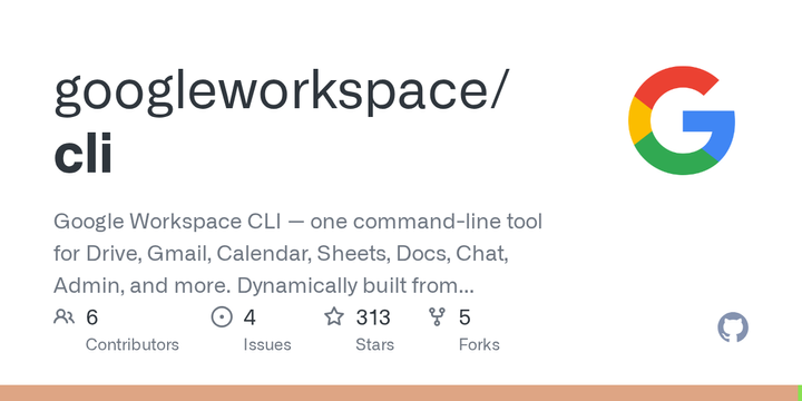 Googleworkspace/CLI