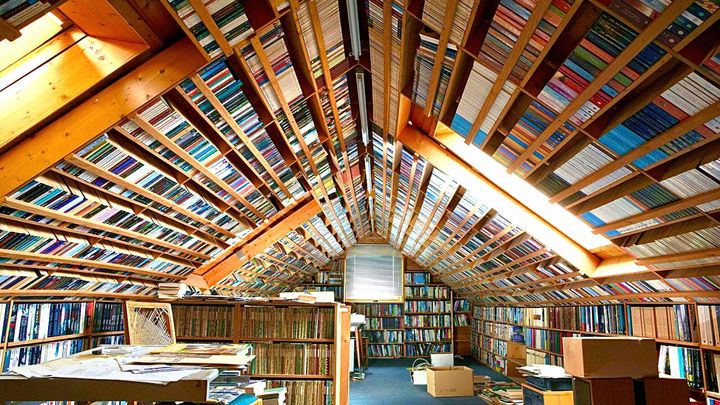 70k Books Found in Hidden Library in This Germany Home (2023)