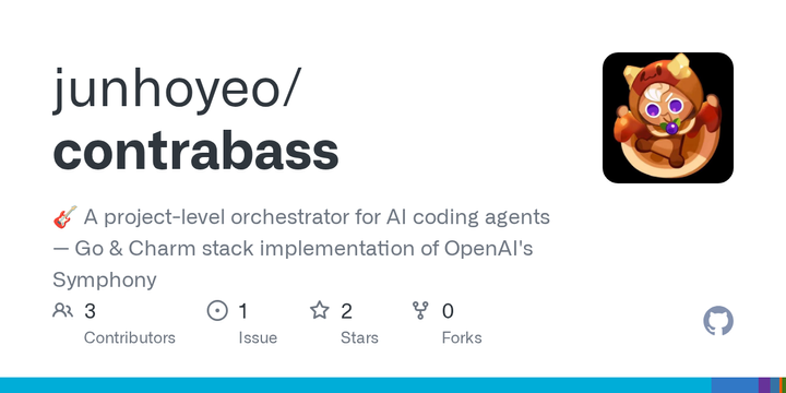 Show HN: Contrabass – Go and Charm Stack Implementation of OpenAI's Symphony