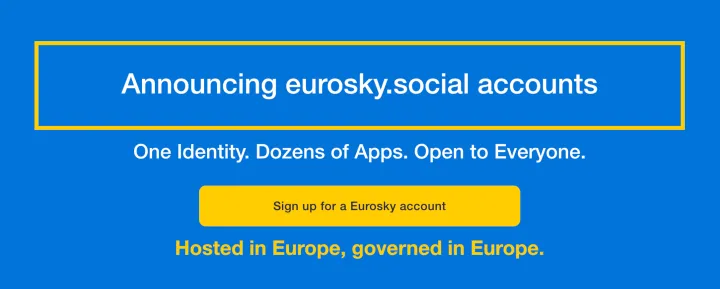 Get your Eurosky account now