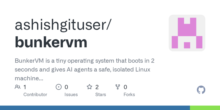 Show HN: BunkerVM – Secure runtime for AI agents using microVM sandboxes