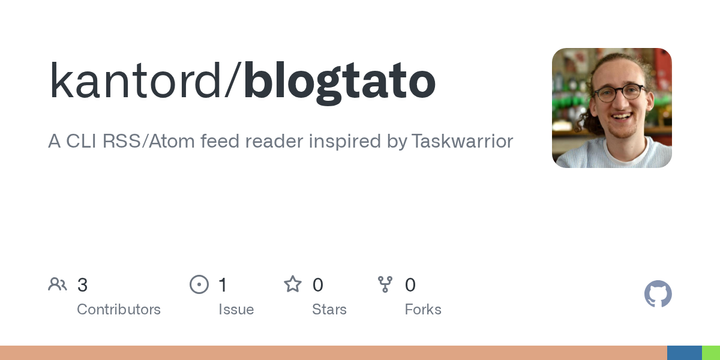 CLI RSS/Atom feed reader inspired by Taskwarrior, synced using Git