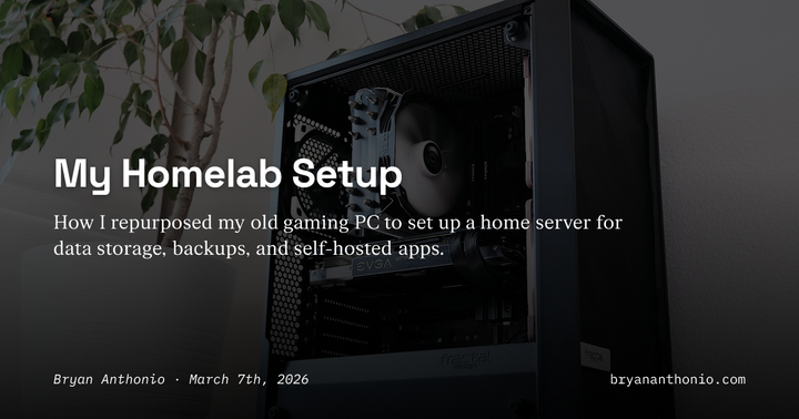 My Homelab Setup