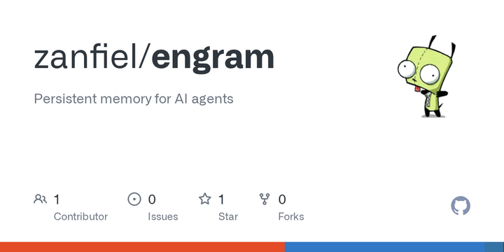 Show HN: Engram – open-source persistent memory for AI agents (Bun and SQLite)