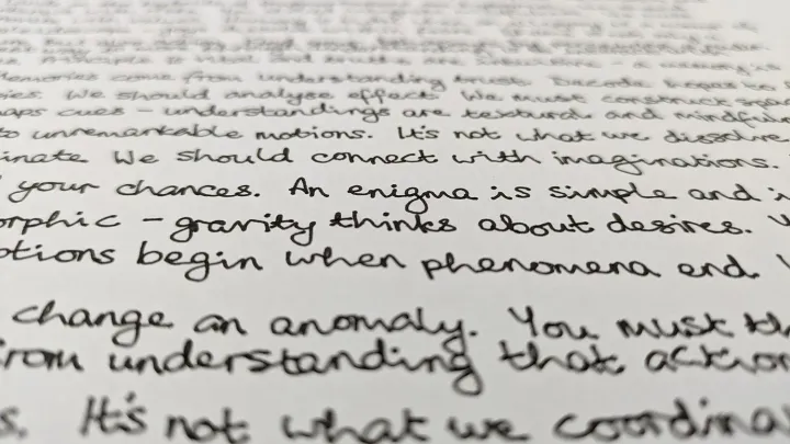 Coding My Handwriting