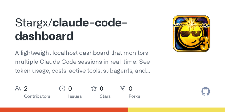 Show HN: Dashboard for monitoring multiple Claude Code sessions