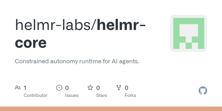 Show HN: HELmR – A runtime control layer for autonomous agents