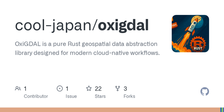 Show HN: OxiGDAL – A pure Rust replacement for GDAL with zero C/C++ dependencies