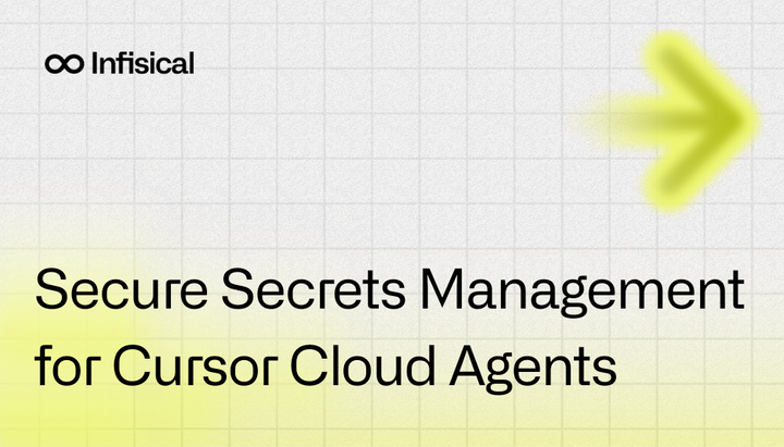 Secure Secrets Management for Cursor Cloud Agents