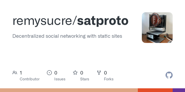 Show HN: sAT Protocol – static social networking
