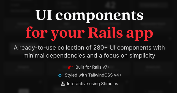 Show HN: Rails Blocks update (ViewComponents are finally available)