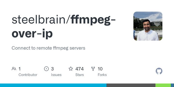 FFmpeg-over-IP – Connect to remote FFmpeg servers