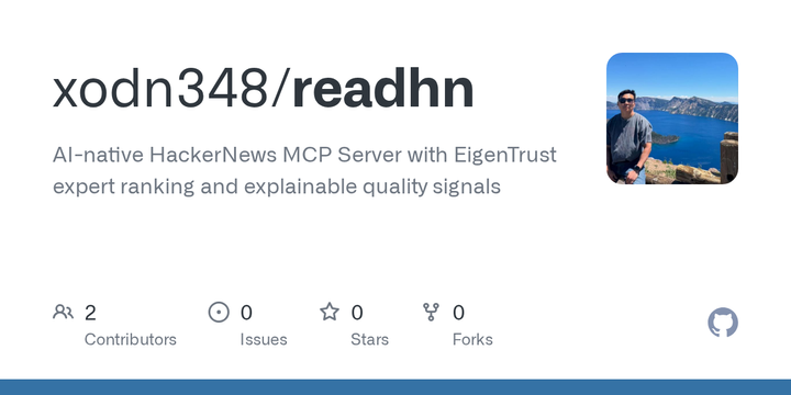 Show HN: Readhn – AI-Native Hacker News MCP Server (Discover, Trust, Understand)