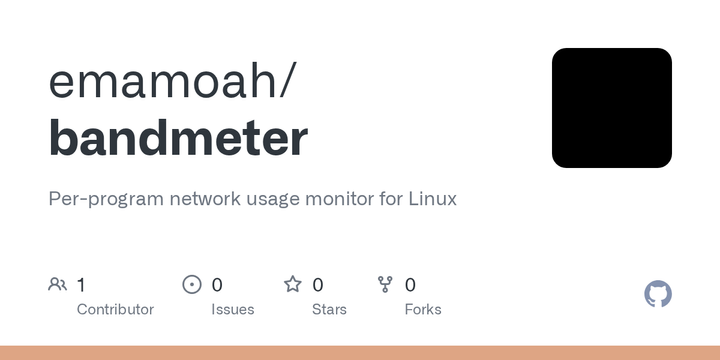 Show HN: Bandmeter: Per-program network usage monitor for Linux, built with GPUI
