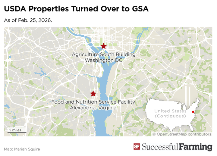 USDA is closing buildings, relocating staff, and downsizing-a lot