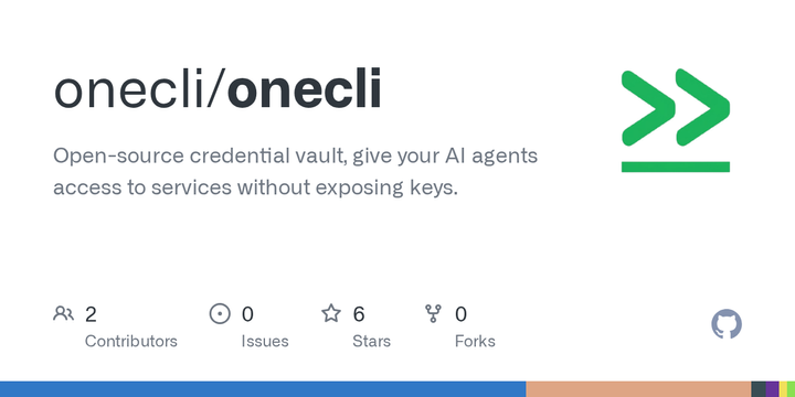 Show HN: OneCLI – Vault for AI Agents in Rust