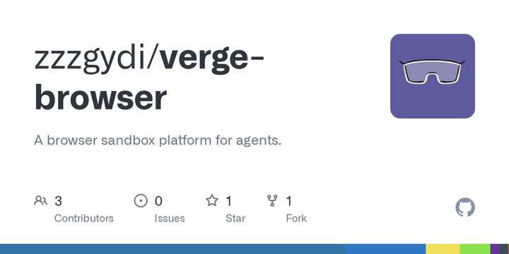Show HN: Verge Browser a self-hosted isolated browser sandbox for AI agents