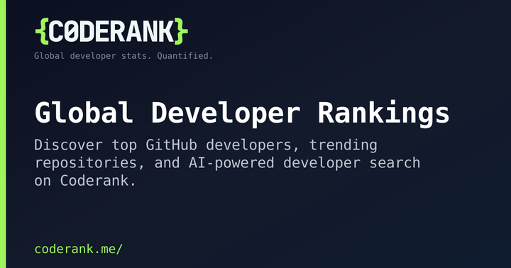 Show HN: Every Developer in the World, Ranked