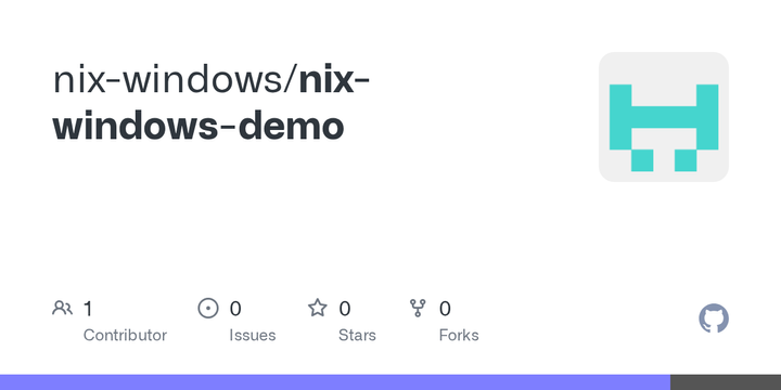 Show HN: Nix on Windows –- proof-of-concept demo
