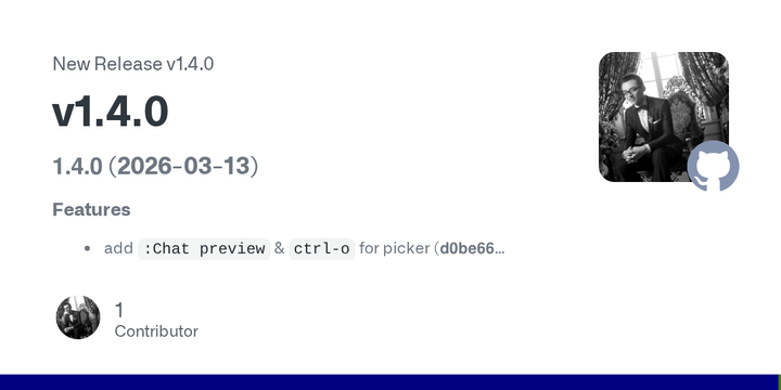 Show HN: Chat.nvim v1.4.0 – OpenClaw-like AI assistant for Neovim