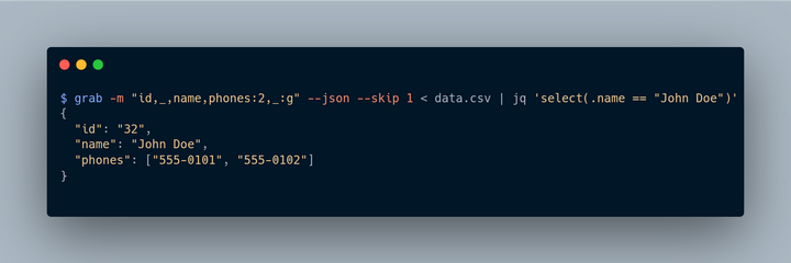 Show HN: Grab – A declarative stream processor for delimited text data