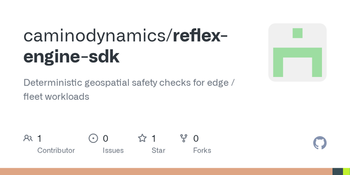 Show HN: Reflex Engine SDK – local action validation with replayable artifacts