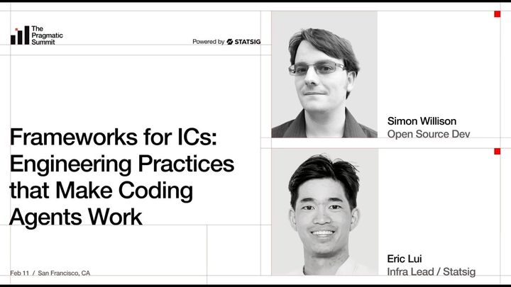 My fireside chat about agentic engineering at the Pragmatic Summit