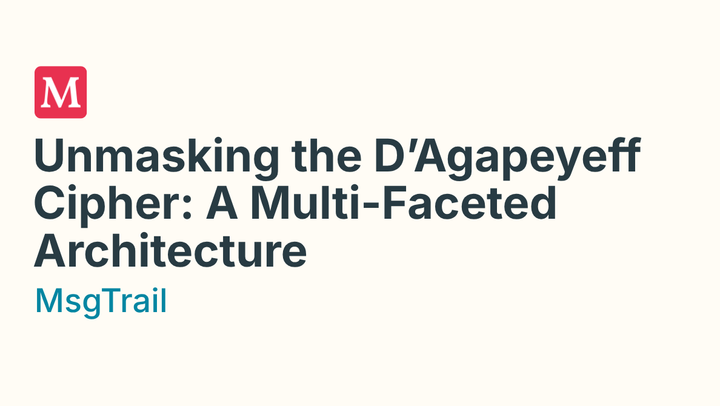 Show HN: Structural analysis of the D'Agapeyeff cipher (1939)