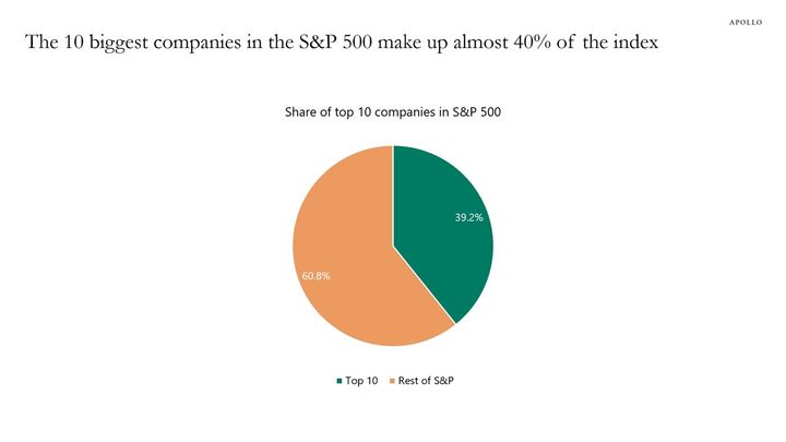 S&P 500 Concentration Approaching 50%