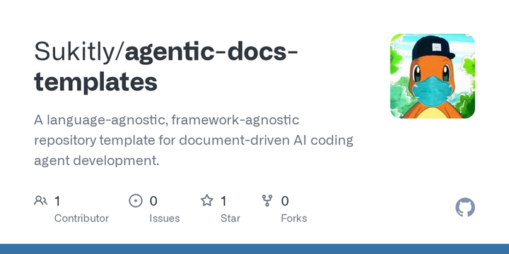 Show HN: Agentic Docs Templates, keep AI coding agents disciplined