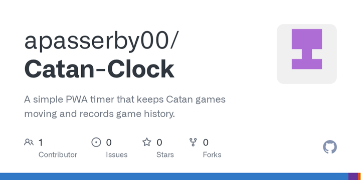Show HN: Catan Clock – a free PWA timer for keeping Catan turns moving