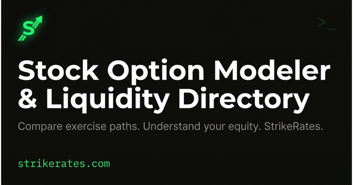 Show HN: I was laid off, so I built a NerdWallet for startup equity liquidity