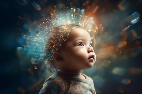 Babies Unravel the Origin of Conscious Awareness and Purpose